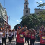 Prepa 10 Caucel en el desfile civico del 20 de Nov.