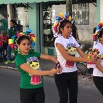 Prepa 10 Caucel en el desfile civico del 20 de Nov.